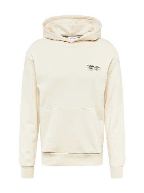 Se JACK & JONES Sweatshirt 'JJOlive'  creme / sort ved About You