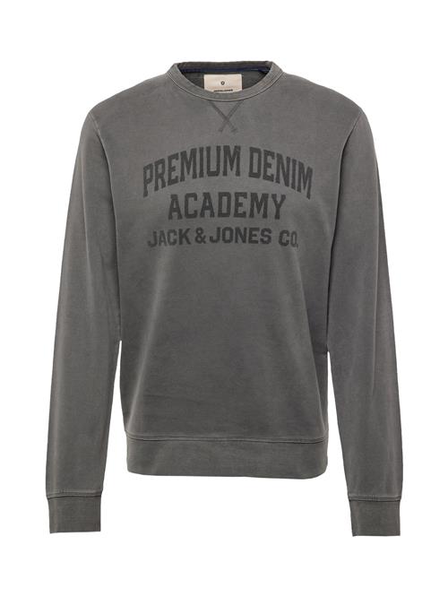 Se JACK & JONES Sweatshirt 'JPRBLUDYLAN '  mørkegrå / sort ved About You