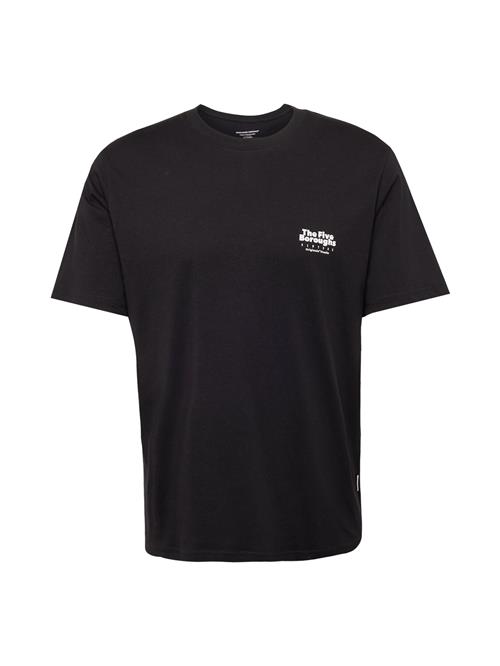 JACK & JONES Bluser & t-shirts 'JORBRONX'  sort / hvid