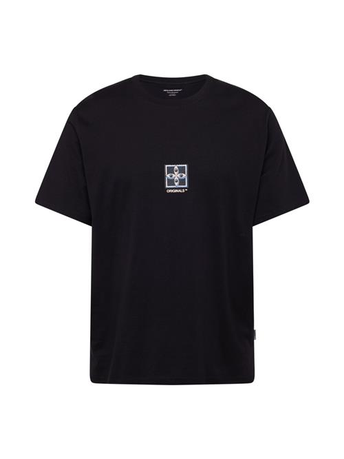 JACK & JONES Bluser & t-shirts 'JORNOHO'  sort / hvid