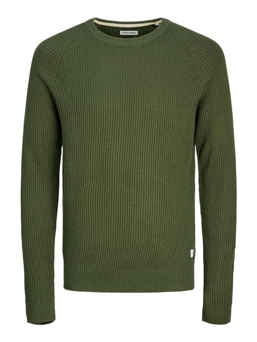 Se JACK & JONES Pullover 'JJPannel'  mørkegrøn ved About You