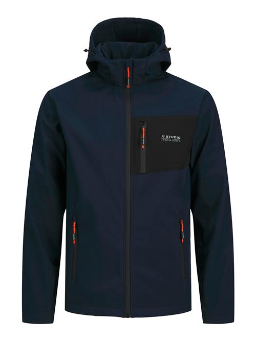 JACK & JONES Funktionsjakke  navy / sort / hvid