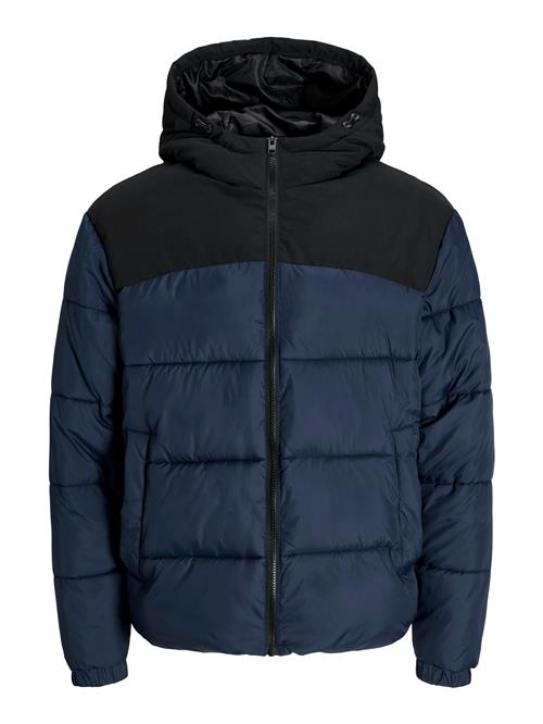 JACK & JONES Vinterjakke 'JJMOON'  navy / sort