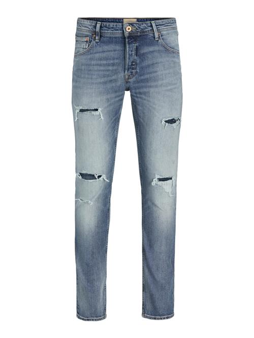 Se JACK & JONES Jeans 'JJIMIKE JJCOLE'  blue denim ved About You