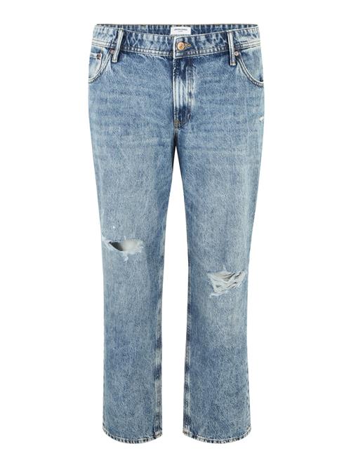 JACK & JONES Jeans 'Mike'  blue denim / brun