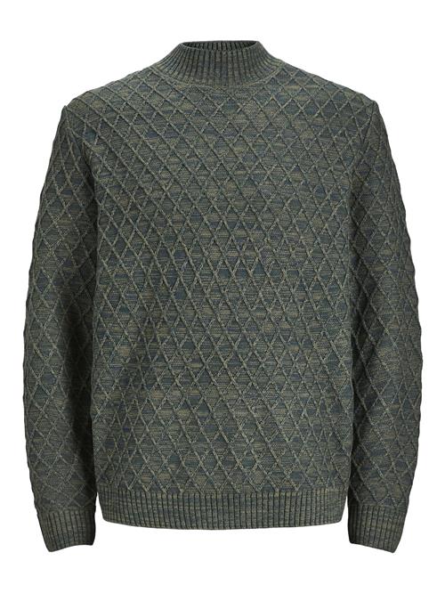 JACK & JONES Pullover 'Ziggi'  lysegrøn / mørkegrøn