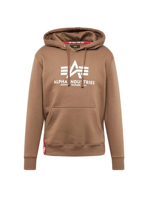 ALPHA INDUSTRIES Sweatshirt  taupe