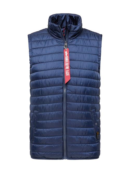 ALPHA INDUSTRIES Vest  navy / rød / sort / hvid