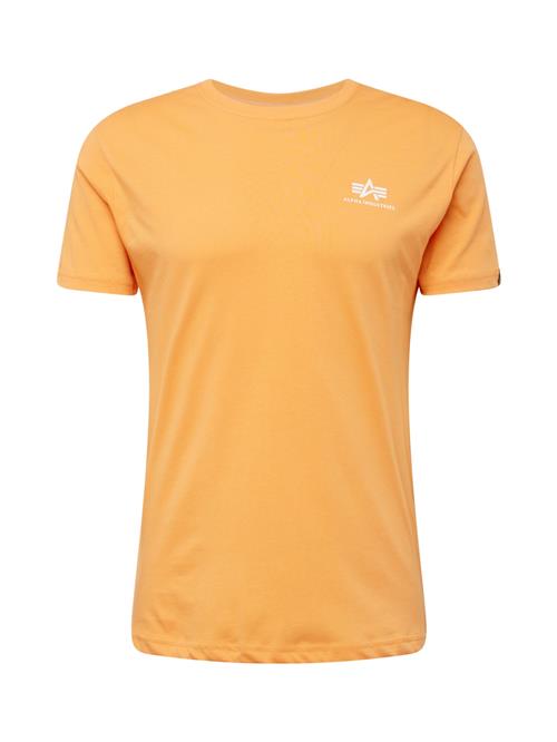 ALPHA INDUSTRIES Bluser & t-shirts  lyseorange / hvid