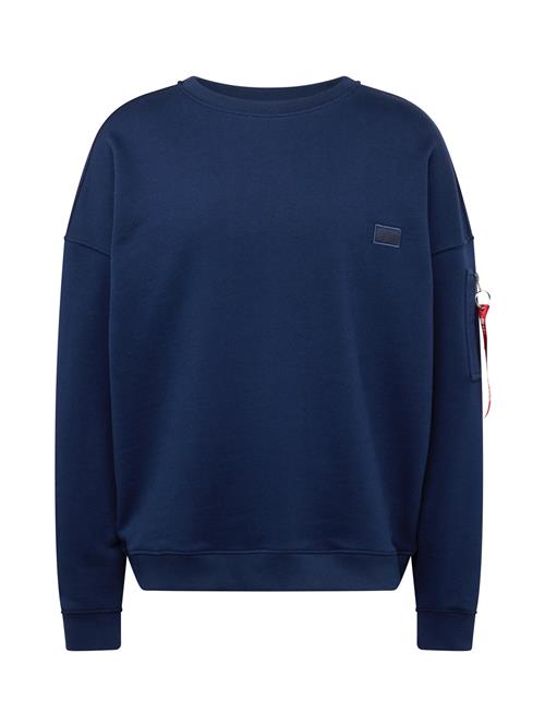 Se ALPHA INDUSTRIES Sweatshirt 'Essentials'  navy ved About You