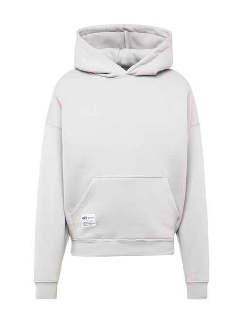 Se ALPHA INDUSTRIES Sweatshirt  lysegrå / lavendel ved About You