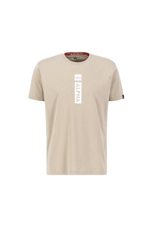 ALPHA INDUSTRIES Bluser & t-shirts  sand / hvid