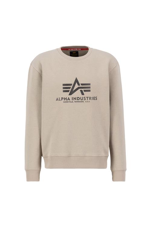 ALPHA INDUSTRIES Sweatshirt 'Carbon'  sand / lilla