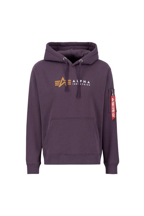 Se ALPHA INDUSTRIES Sweatshirt  lysebrun / lilla / hvid ved About You