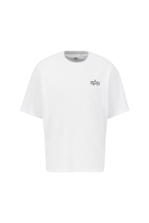 ALPHA INDUSTRIES Bluser & t-shirts  hvid