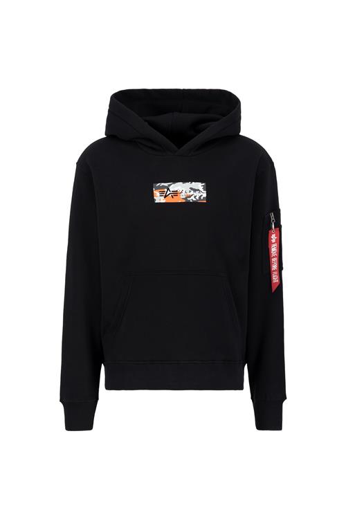 Se ALPHA INDUSTRIES Sweatshirt  blandingsfarvet / sort ved About You