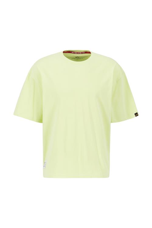 ALPHA INDUSTRIES Bluser & t-shirts  lime / sort