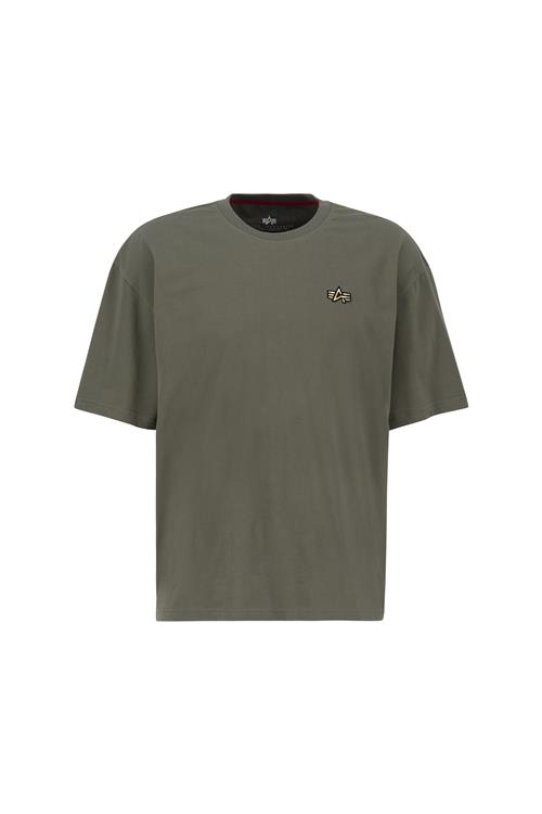 ALPHA INDUSTRIES Bluser & t-shirts  guld / oliven / sort