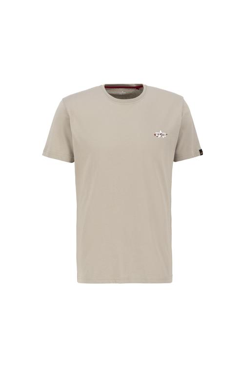 ALPHA INDUSTRIES Bluser & t-shirts  sand / blandingsfarvet