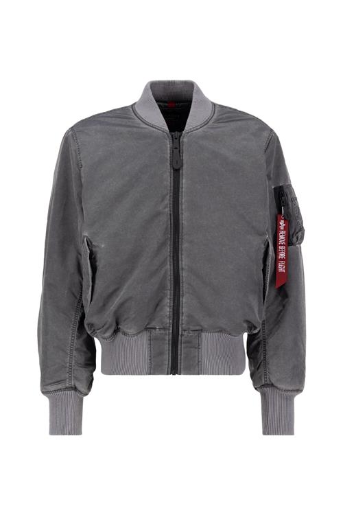 ALPHA INDUSTRIES Overgangsjakke 'MA-1'  grafit