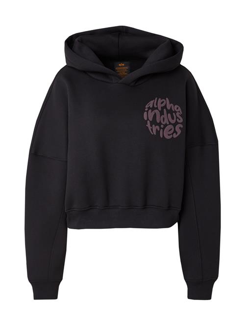 Se ALPHA INDUSTRIES Sweatshirt  lysviolet / sort ved About You