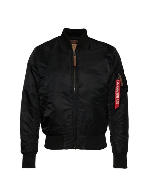 ALPHA INDUSTRIES Overgangsjakke 'MA-1 VF 59'  rød / sort / hvid