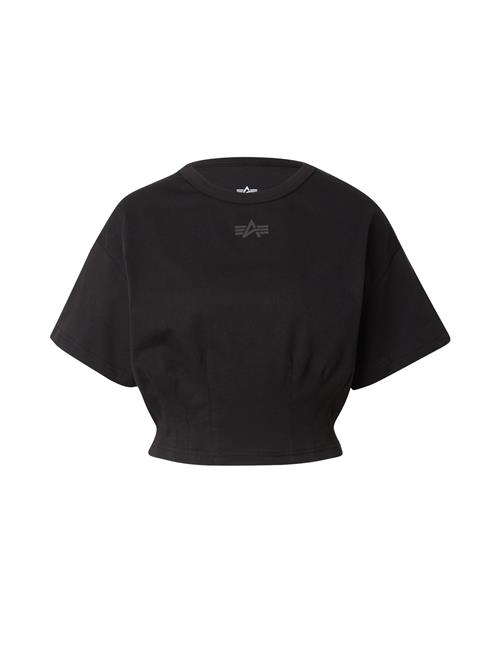 Se ALPHA INDUSTRIES Shirts  mørkegrå / sort ved About You