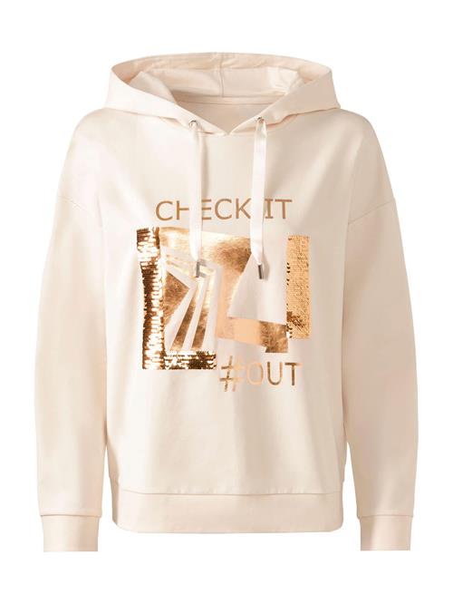 heine Pullover  elfenben / brun / guld