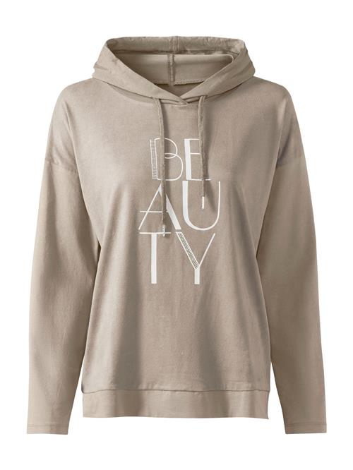 Se heine Sweatshirt  beige / hvid ved About You