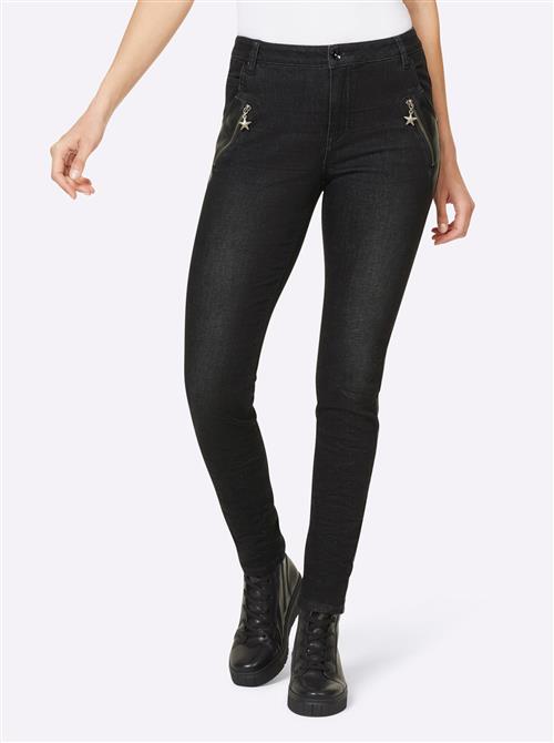 heine Jeans  black denim