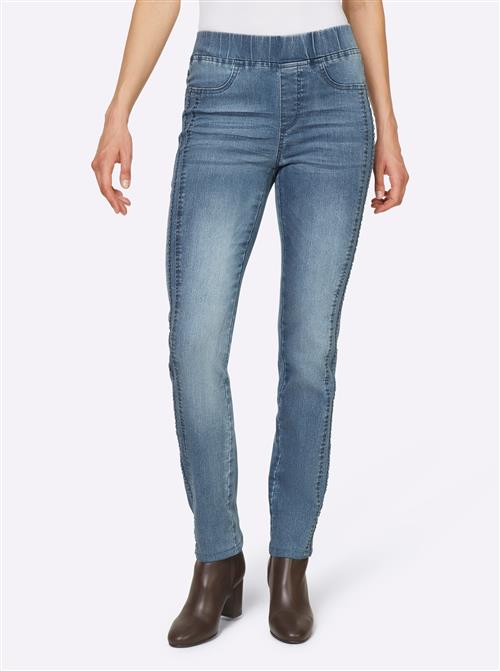 heine Jeggings  blue denim