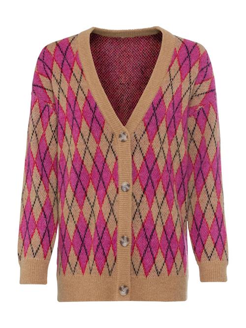 heine Cardigan  camel / blandingsfarvet