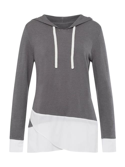 heine Pullover  antracit / hvid