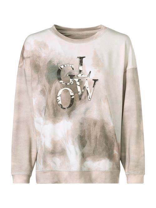 heine Sweatshirt  ecru / guld / oliven / hvid