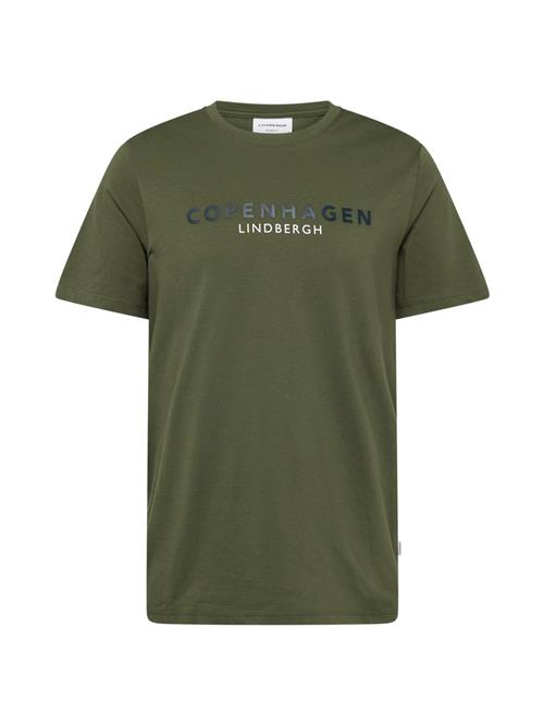 Lindbergh Bluser & t-shirts 'Copenhagen'  marin / grøn-meleret / hvid