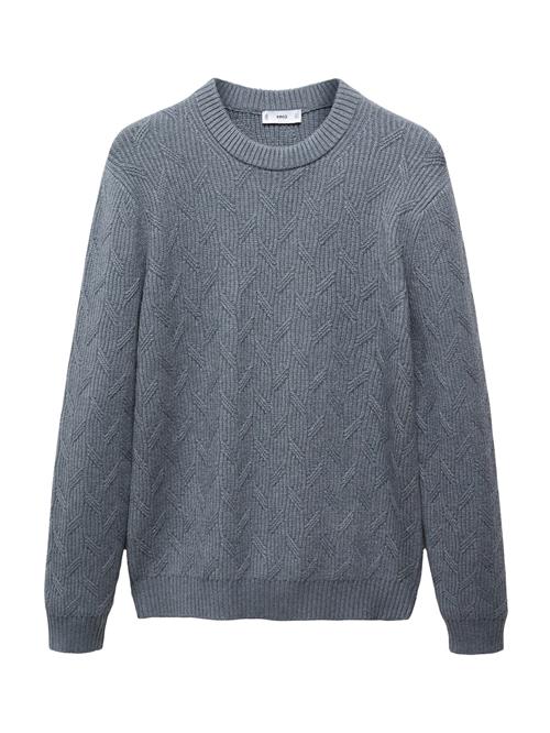 MANGO MAN Pullover 'Carbonel'  røgblå