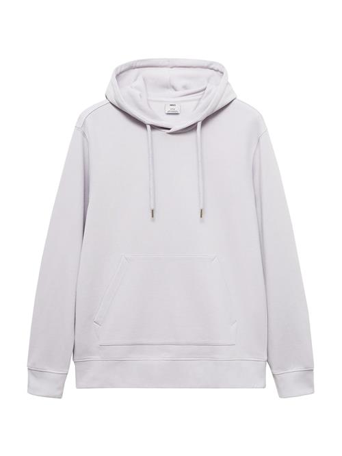 MANGO MAN Sweatshirt 'Bone'  pastellilla