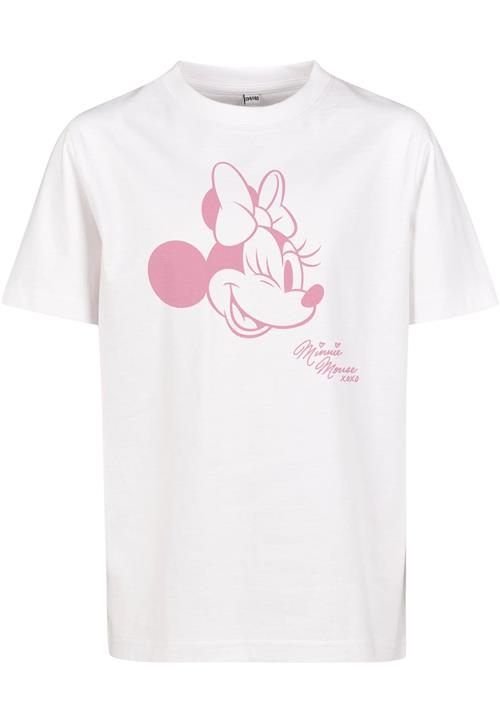 Mister Tee Shirts  lys pink / hvid