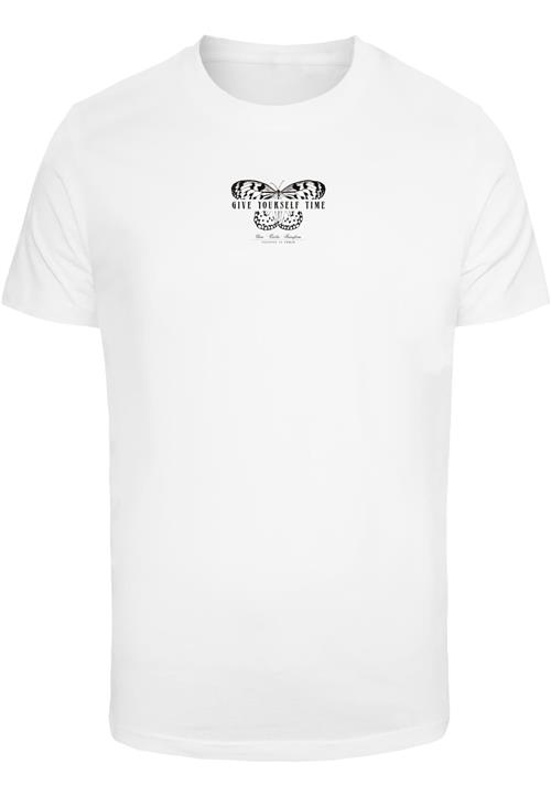 Mister Tee Bluser & t-shirts 'Give Yourself Time'  blå / rød / sort / hvid