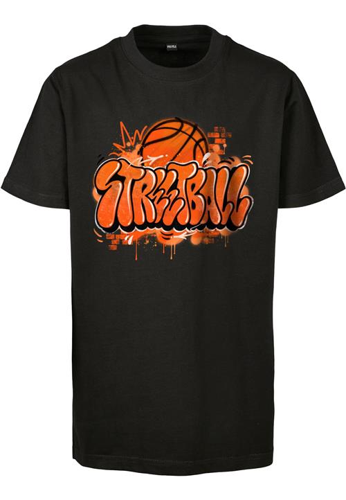 Mister Tee Shirts 'Streetball'  gul / orange / sort