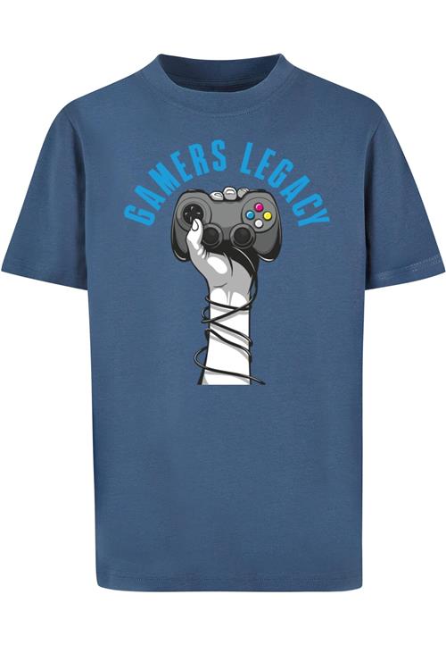 Se Mister Tee Shirts 'Gamers Legacy'  blå / aqua / mørkegrå ved About You