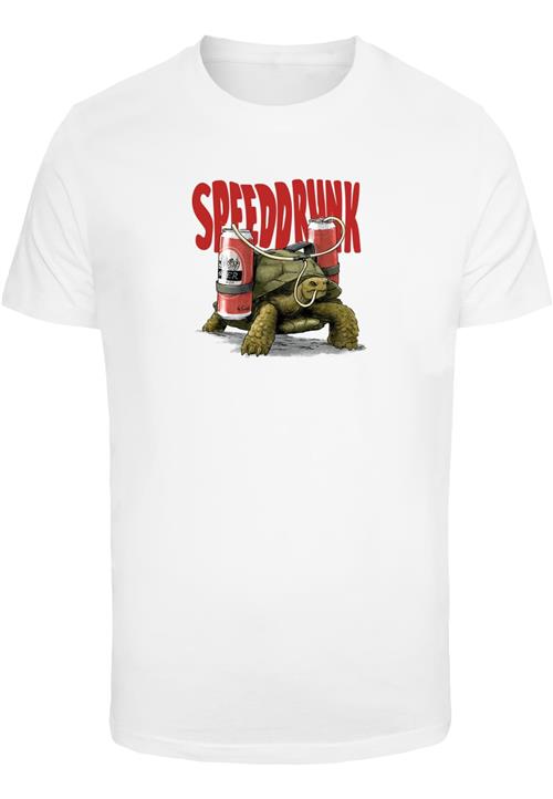 Mister Tee Bluser & t-shirts 'Speedrunk'  oliven / rød / sort / hvid