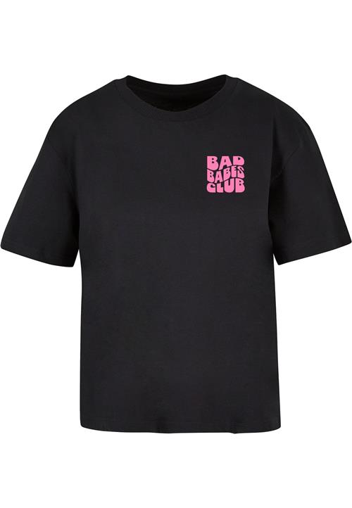 Mister Tee Shirts 'Bad Babes Club'  pink / sort