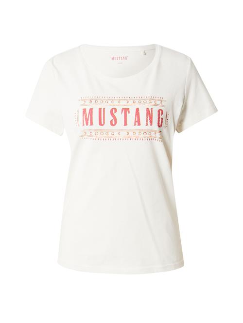 MUSTANG Shirts 'ALMA'  gylden gul / lys pink / hvid