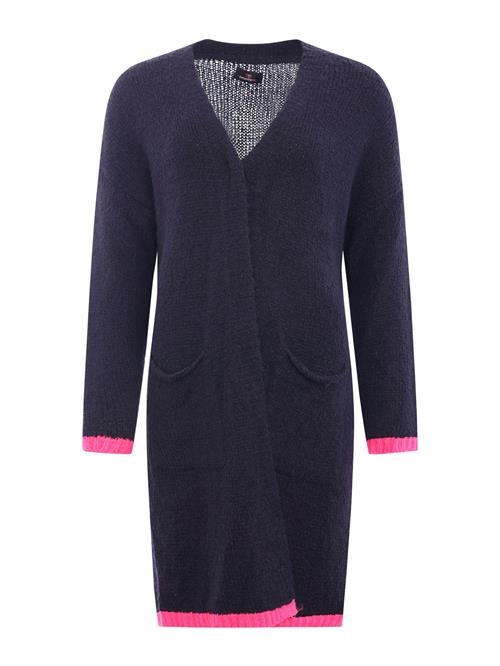 Se Zwillingsherz Cardigan 'Neon & Love'  navy / pink ved About You