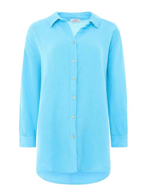 Zwillingsherz Bluse 'Rebecca'  aqua