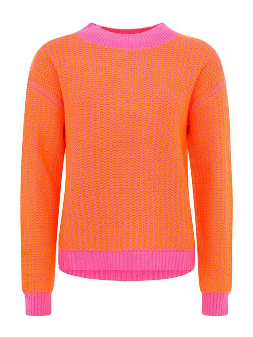 Se Zwillingsherz Pullover  orange / pink ved About You