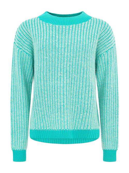 Se Zwillingsherz Pullover  aqua / lyseblå ved About You