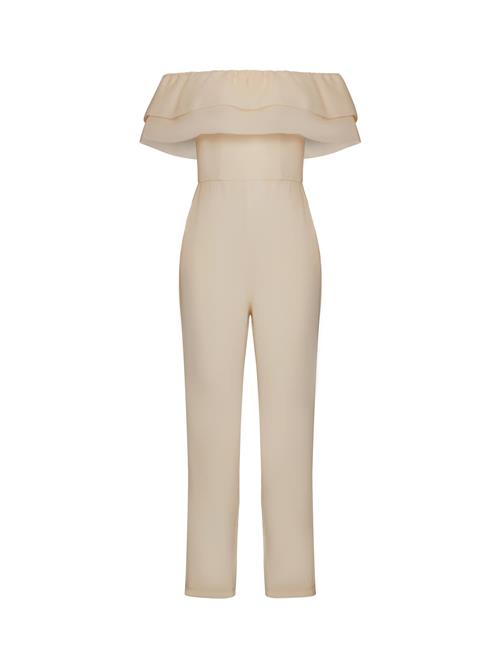 Chi Chi London Jumpsuit  creme