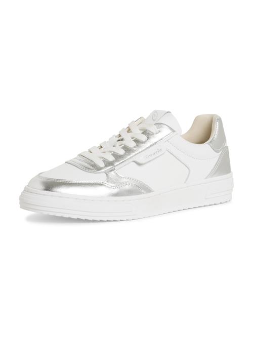 Tamaris Sneaker low  sølv / hvid